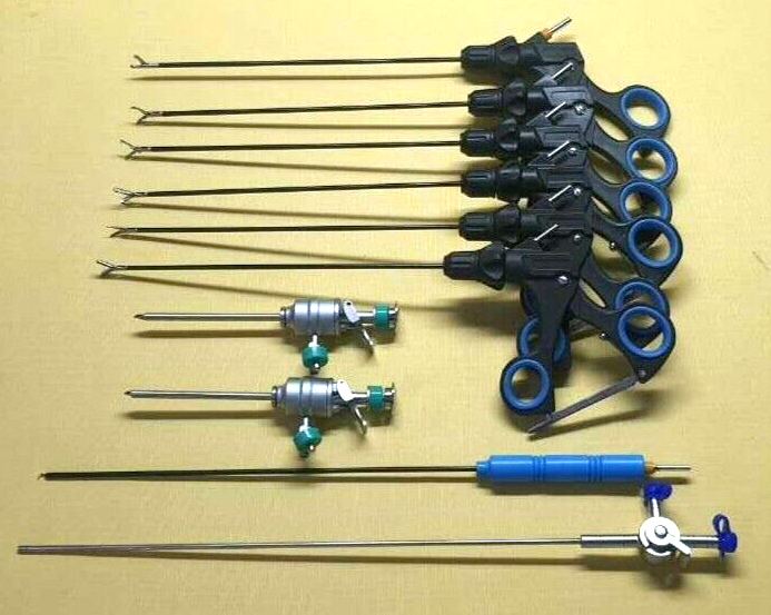 10pc Laparoscopic Surgery Set 3mmx260mm Endoscopy surgical Instruments