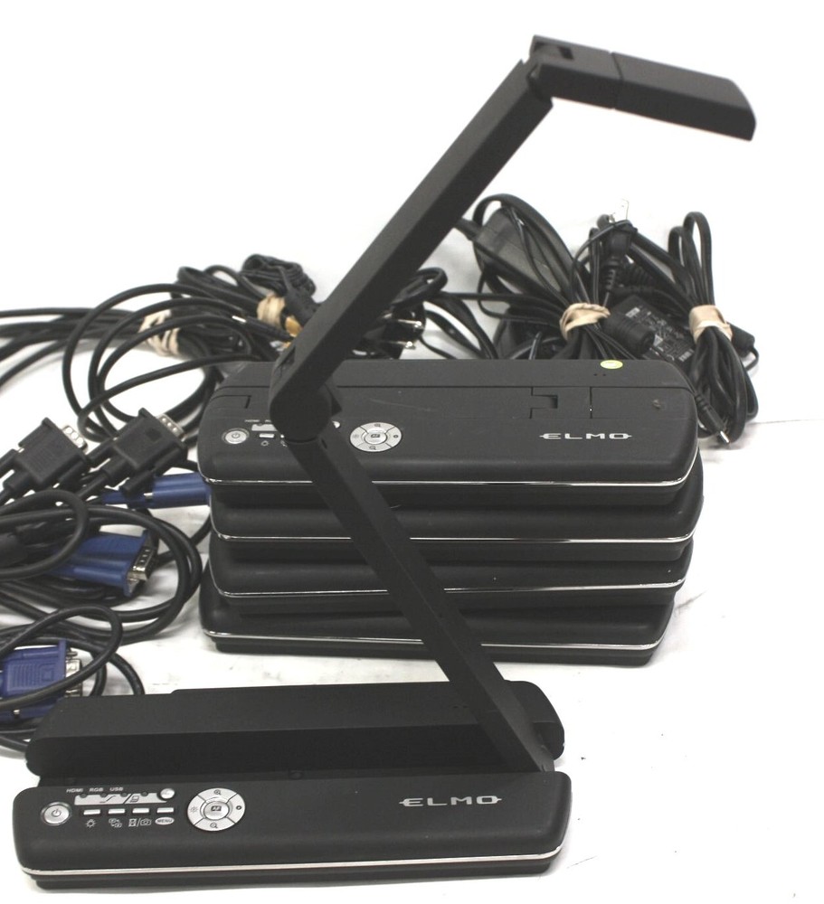 Tested Working * Elmo MO-1 Document Camera * 5x Lot * Incomplete