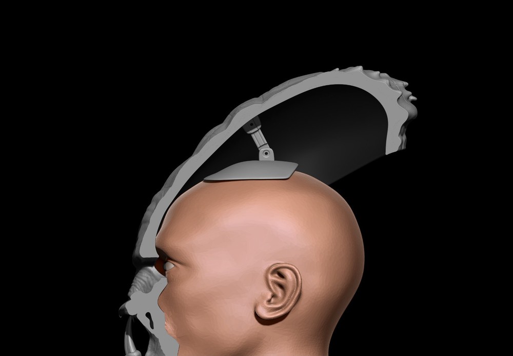 Predator Mask Face Jungle Hunter 1987 scale 1:1 File STL - OBJ for 3D Printer