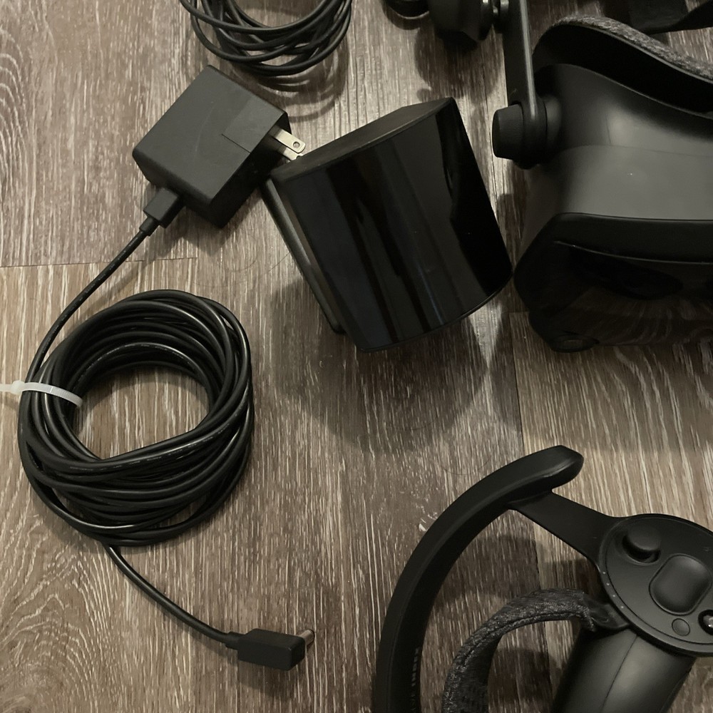 Valve Index PC And Console VR Headset Full Kit - Black - Tested Working