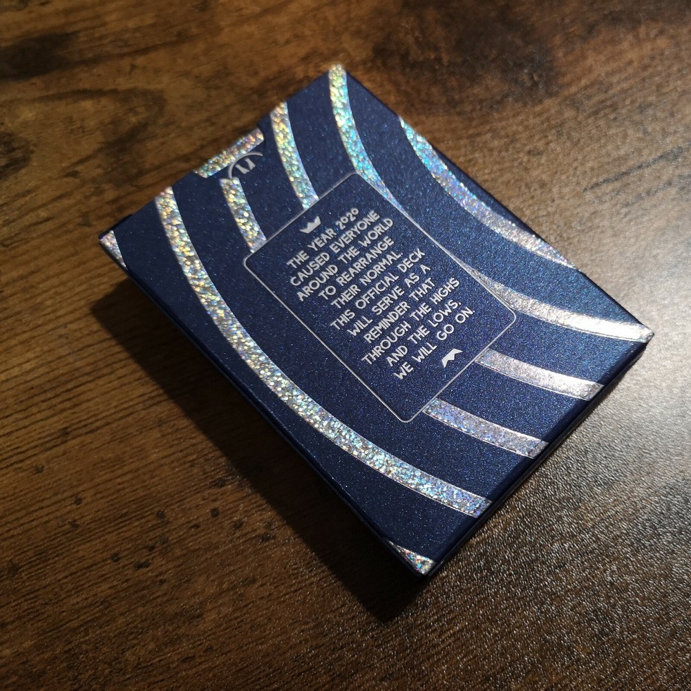 Silver Gilded Twenty Twenty Playing Cards New Signed & Numbered Marvelous Decks