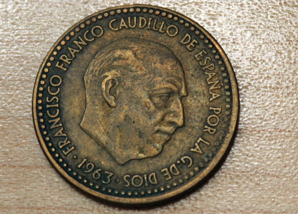 1963 (63) Spain 1 Peseta