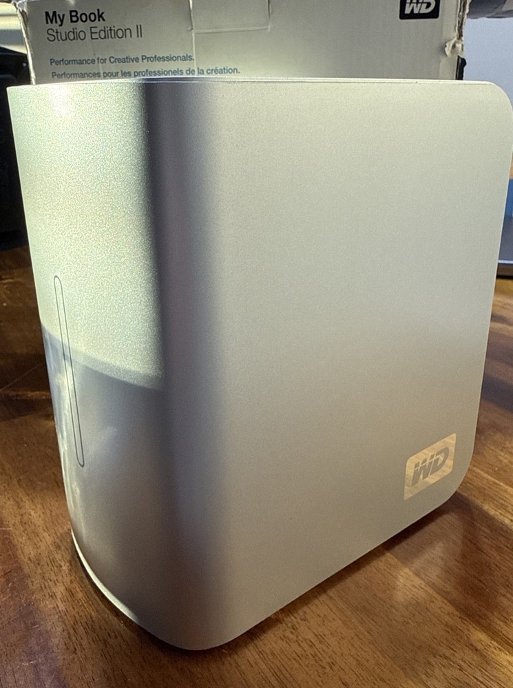 WD My Book Studio Edition II 2TB External Hard Drive RAID Tested Working
