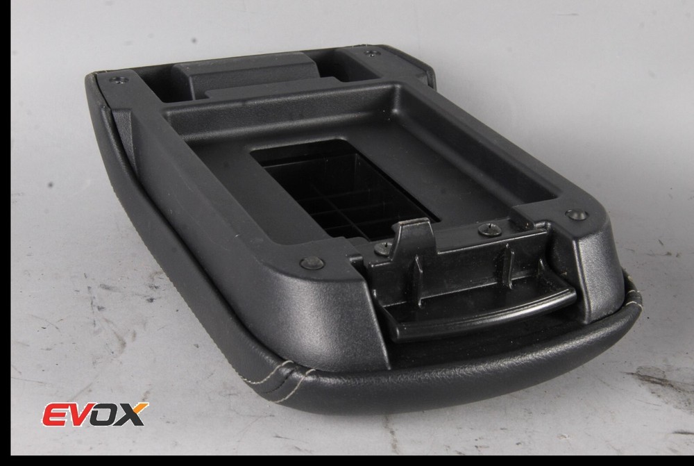 08-15 MITSUBISHI LANCER EVOLUTION EVO X CENTER CONSOLE ARMREST LID LEATHER