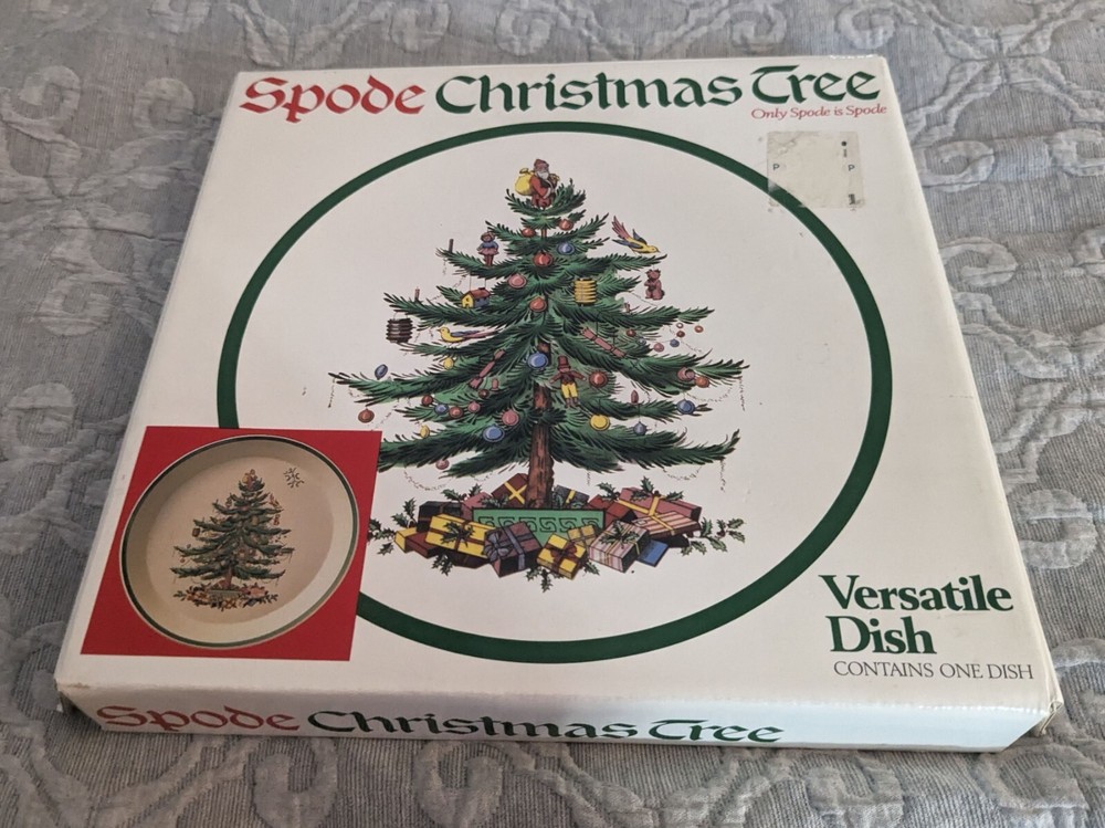Spode Christmas Versatile Dish With Box 10"