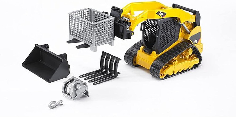 Bruder Pallet, Cable Winch and Forks Accessory Set