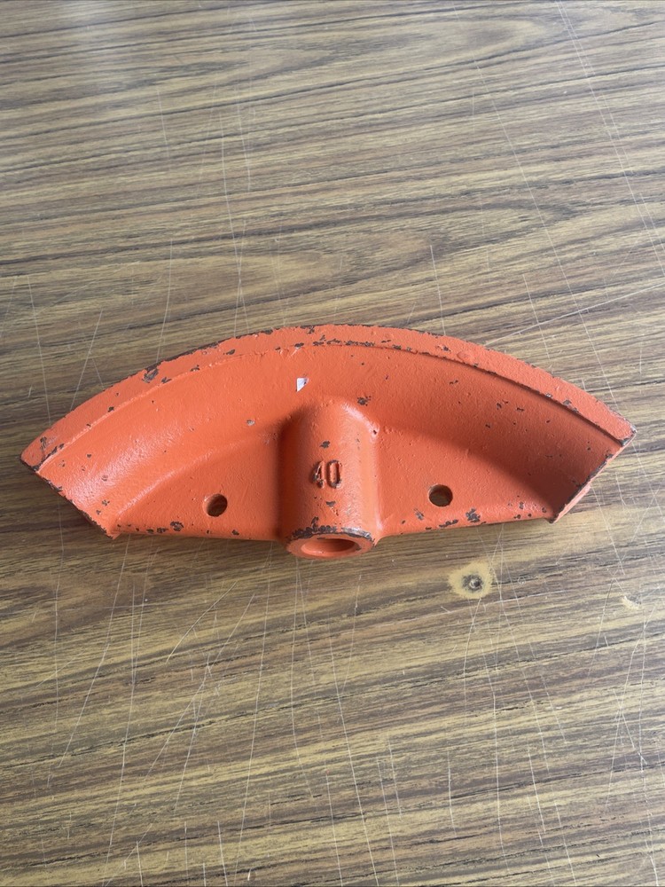 Orange Cast Iron Pipe Bending Die 1 1/2” 40