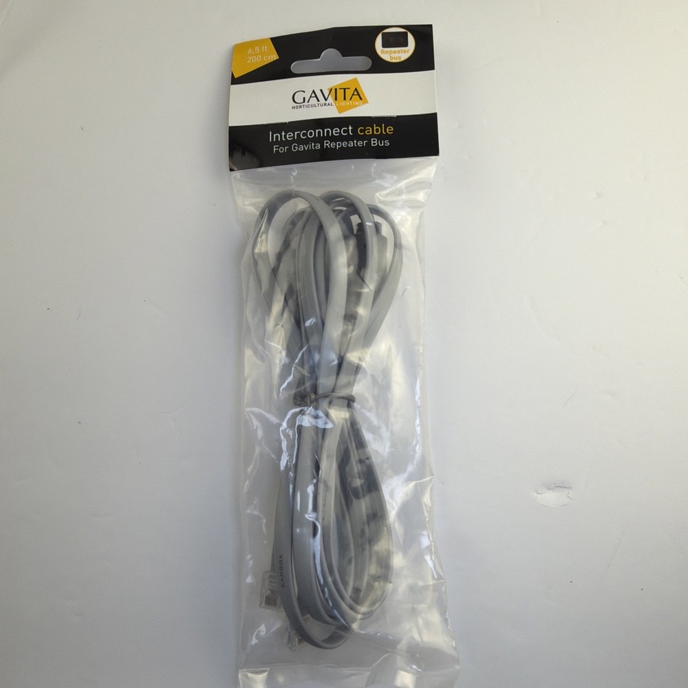 Gavita Professional Lighting Controller Interconnect Cable Repeater Bus New