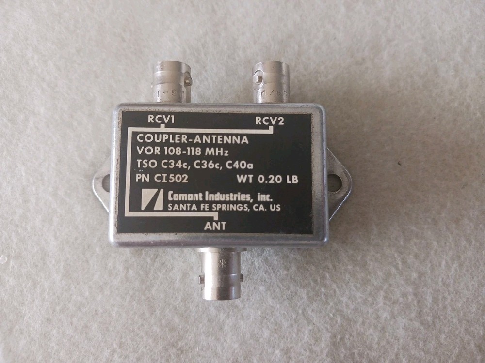 Comant VOR Antenna Coupler  CI 502