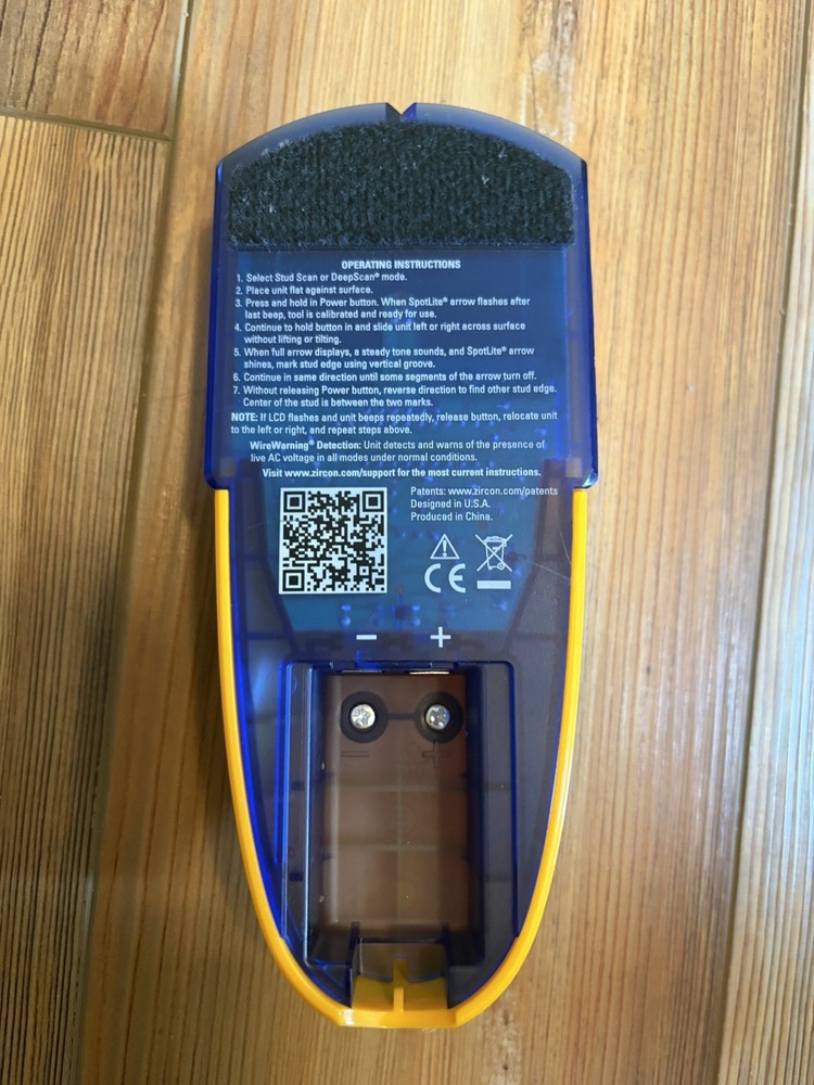 Zircon L50 Edge Finding StudSensor Deep Scanning Stud Read description