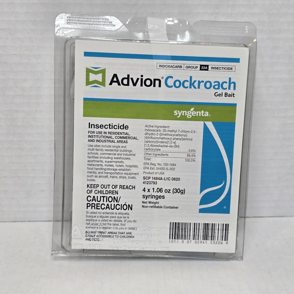 Advion Evolution Cockroach Gel Bait - 4 tubes