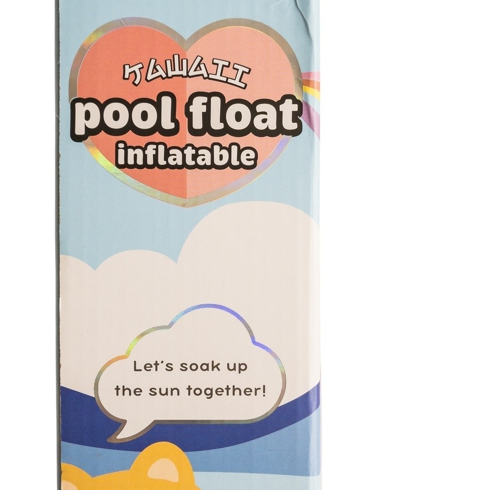 mimicoco Kawaii Pool Float Inflatable Unisex 53in Multicolor Rainbow