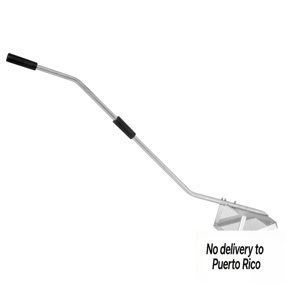 Sand Flea Rake – Galvanized Steel Basket with Aluminum Handle