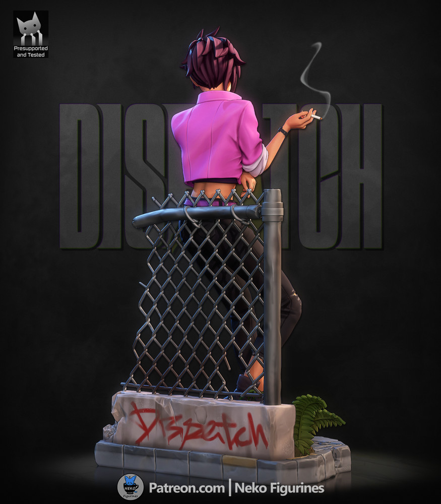 Invisigal – Dispatch | Original Character | UNPAINTED | 1/8 Scale Resin Kit