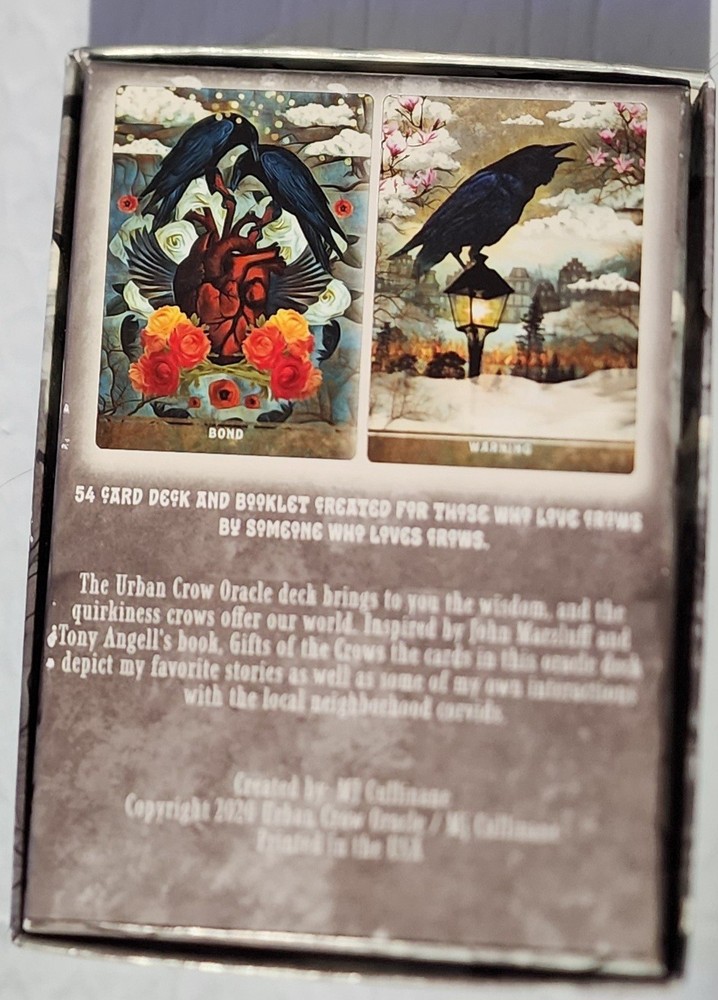 Urban Crow Oracle By MJ Cullinane