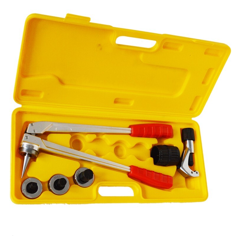 Manual Pipe Expander Expanding Tool Kit Three Expansion Heads