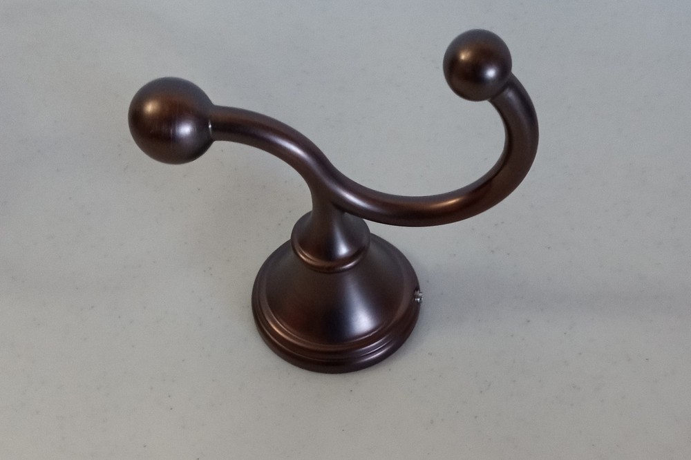 Metallic Dark Brown Bathroom Hardware Accessory Lot (Includes All Hardware)