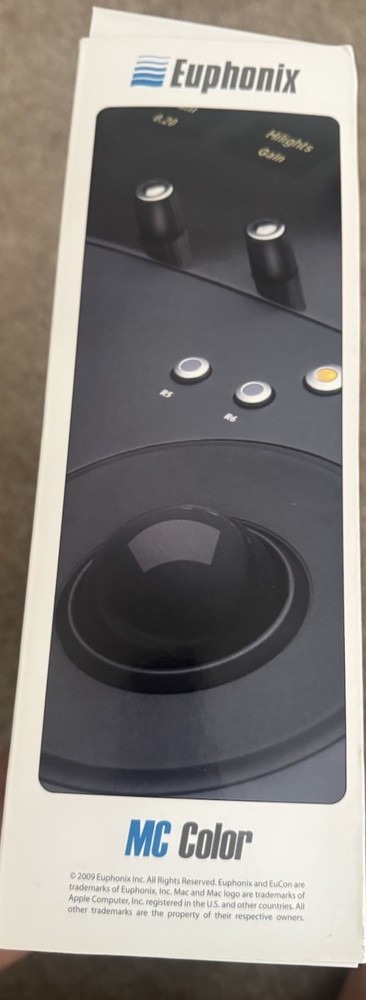 NEW OPEN BOX Euphonix MC Color - Color Grading Control MEDIA CONTROLLER