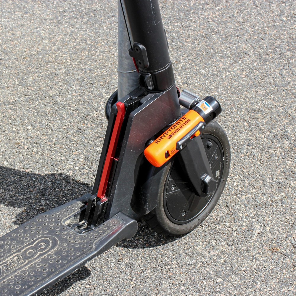 Kryptonite Evolution Mini-5 Bike U-Lock, Heavy Duty Anti-Theft Bicycle U Lock,