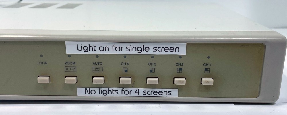 AV Tool Color Quad Processor AVT-8110 ED0001 Tested