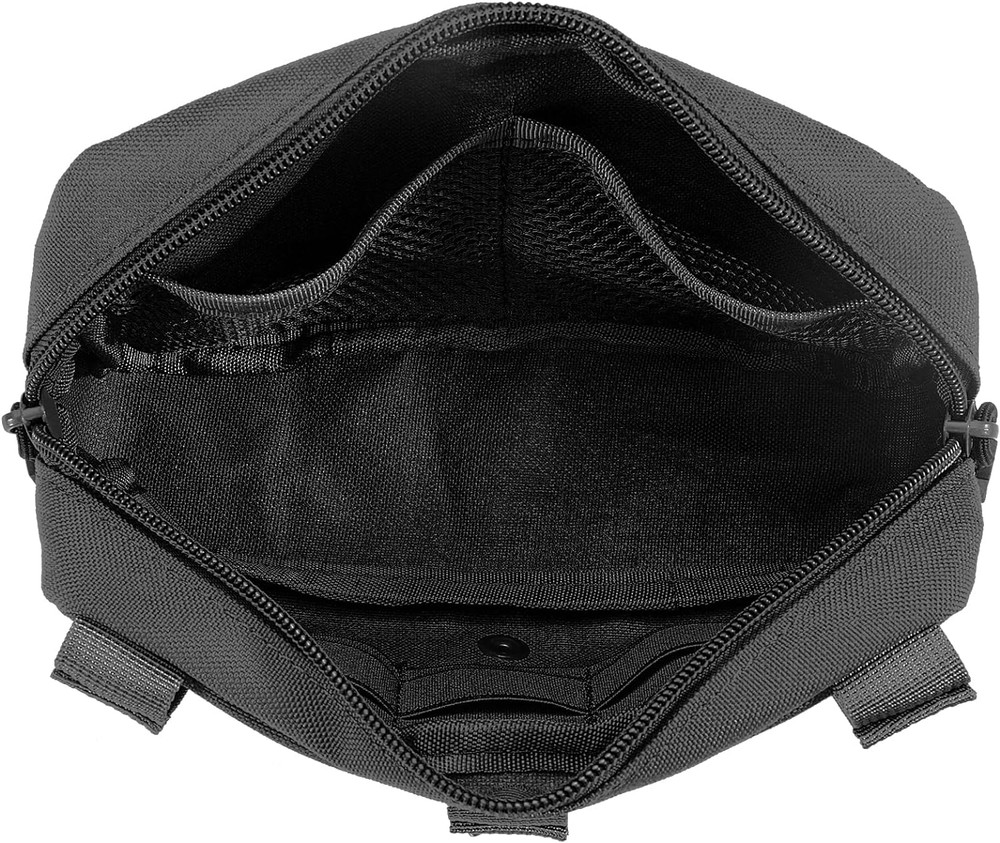 Tactical Molle Admin Pouch Utility Laser Cut EDC Tool Pouch Bag Horizontal Modul