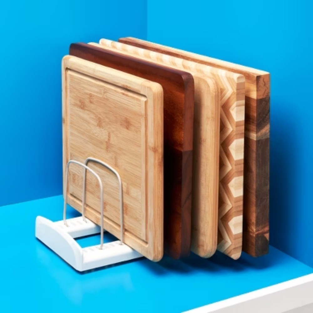 Bakeware Rack: Non-Slip Kitchen Organizer with Multi