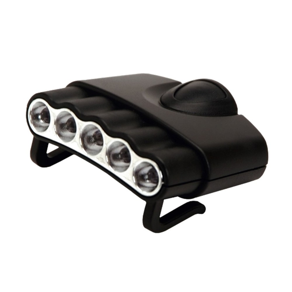 Cyclops Orion 5 LED Hat Clip Light w/ 5 Lights Each - 5 Pack