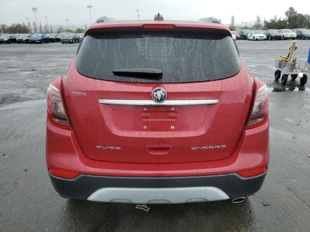 LEFT RED ROCKER PANEL MOULDING OEM 2014 BUICK ENCORE