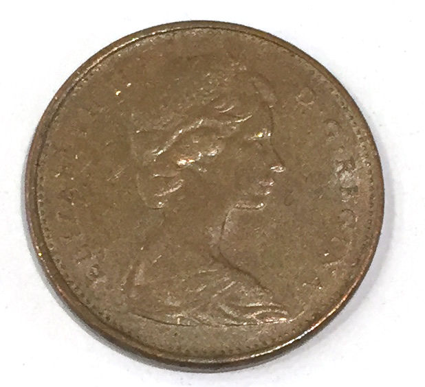 Canada 1 cent coin 1976
