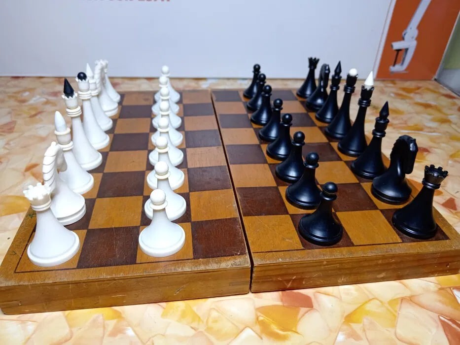 OLD Nice Chess Set Soviet USSR