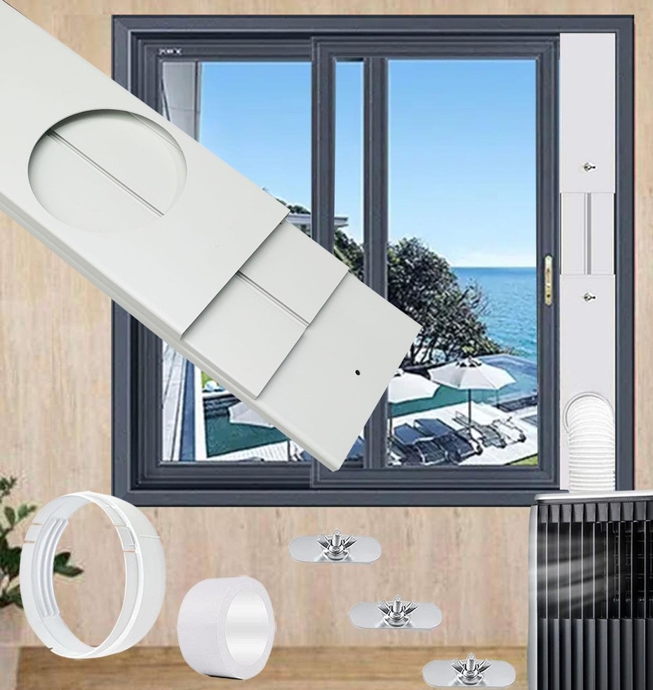 Portable Air Conditioner Window Seal Kit,Universal Portable AC Replacement Sl...