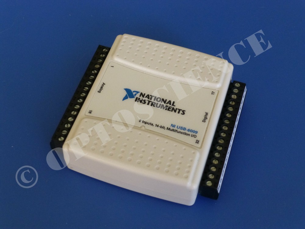 National Instruments USB-6009 Data Acquisition Card, NI DAQ, Multifunction