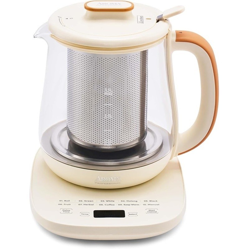 Electric Tea Maker 10 Smart Modes Temperature Control Automatic Shut-Off Infuser