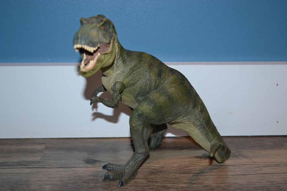 RETIRED 2005 PAPO T-REX DINOSAUR WITH MOVABLE JAW