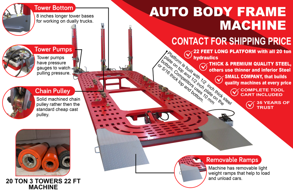 20 ton tower Frame Machine 3 towers