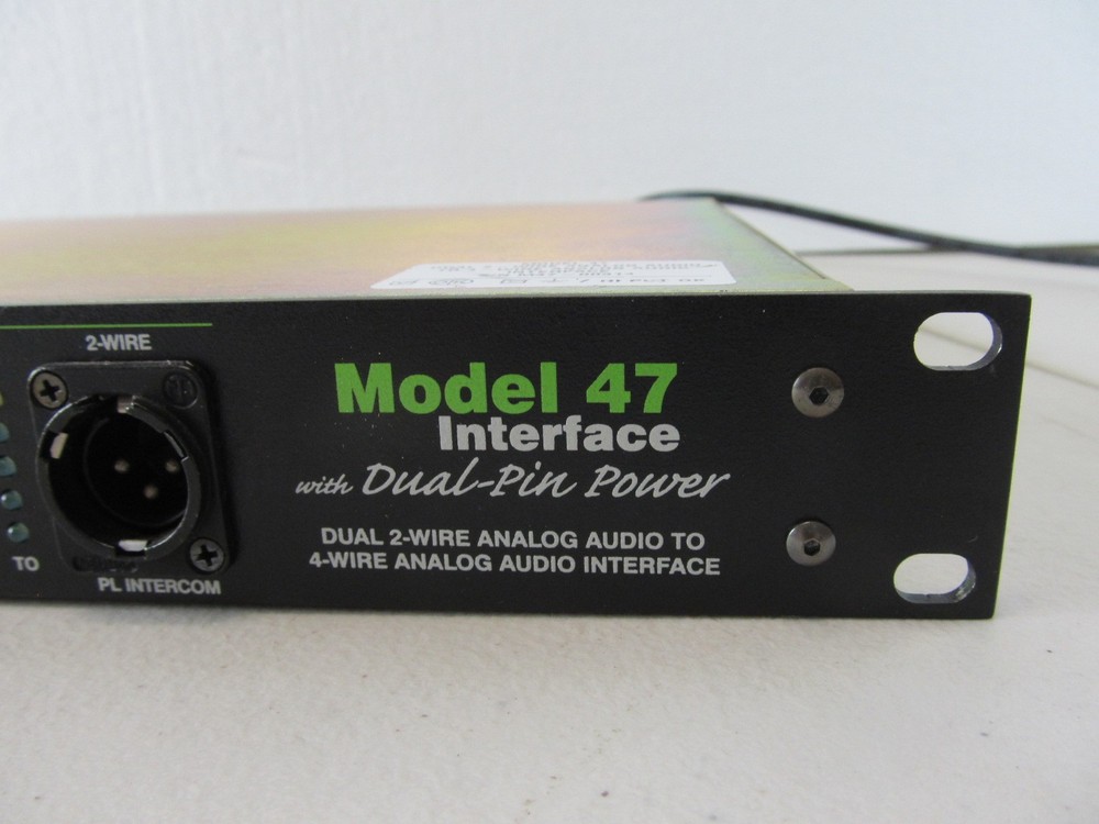 Studio Technologies 47 Interface Intercom Dual 2-Wire to 4-Wire Analog Audio