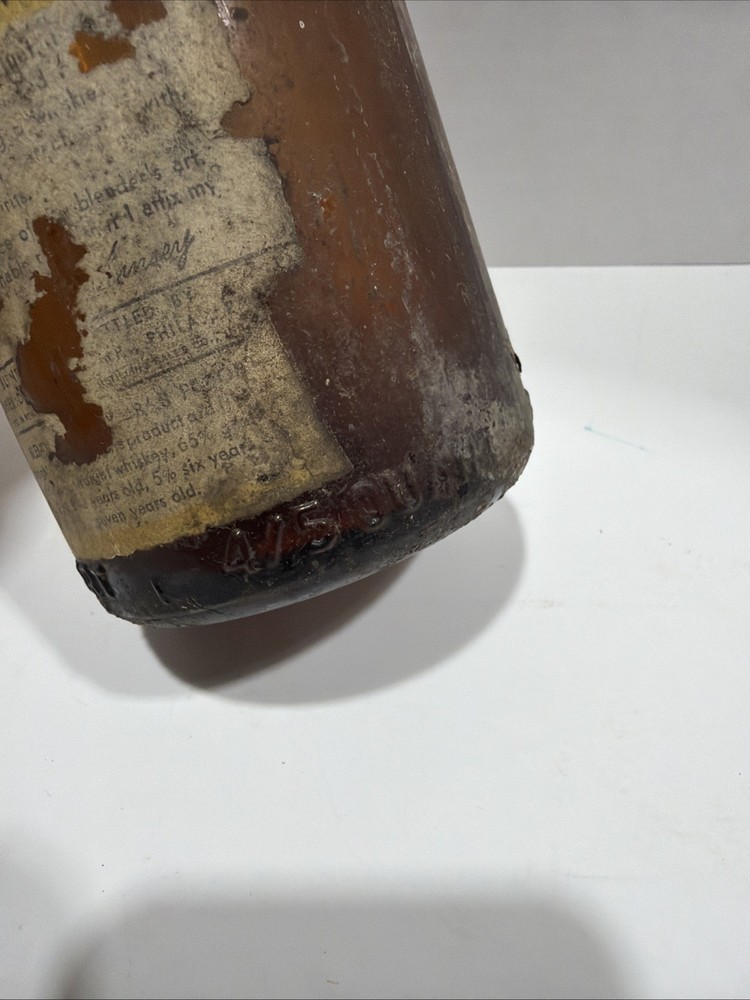 Vintage Kinsey Whiskey Bottle Empty
