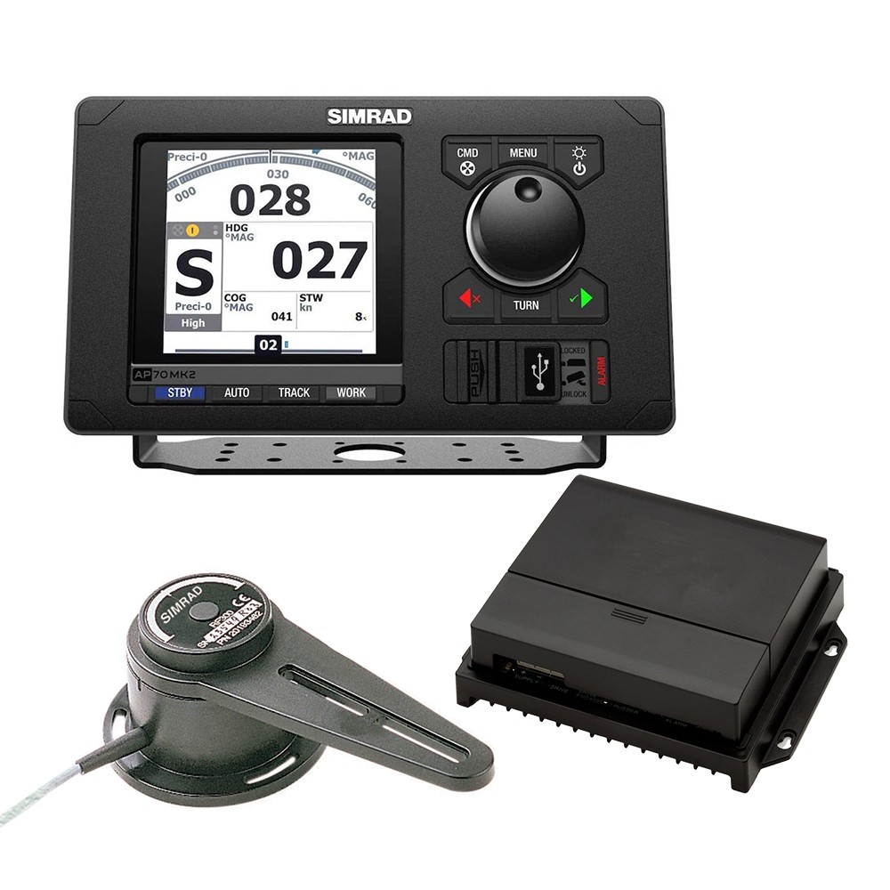 Simrad AP70 MK2 Autopilot Basic Pack- Includes AP70 MK2 Control Head, AC70 Co...