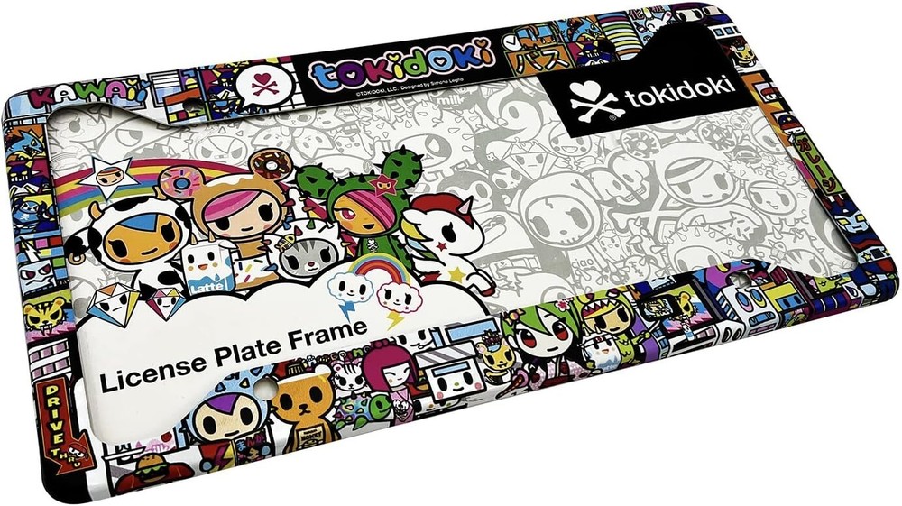 tokidoki license plate