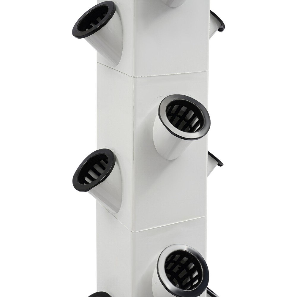 Hydroponics Growing System,56-Plants Indoor/Outdoor Vertical Tower System Kit