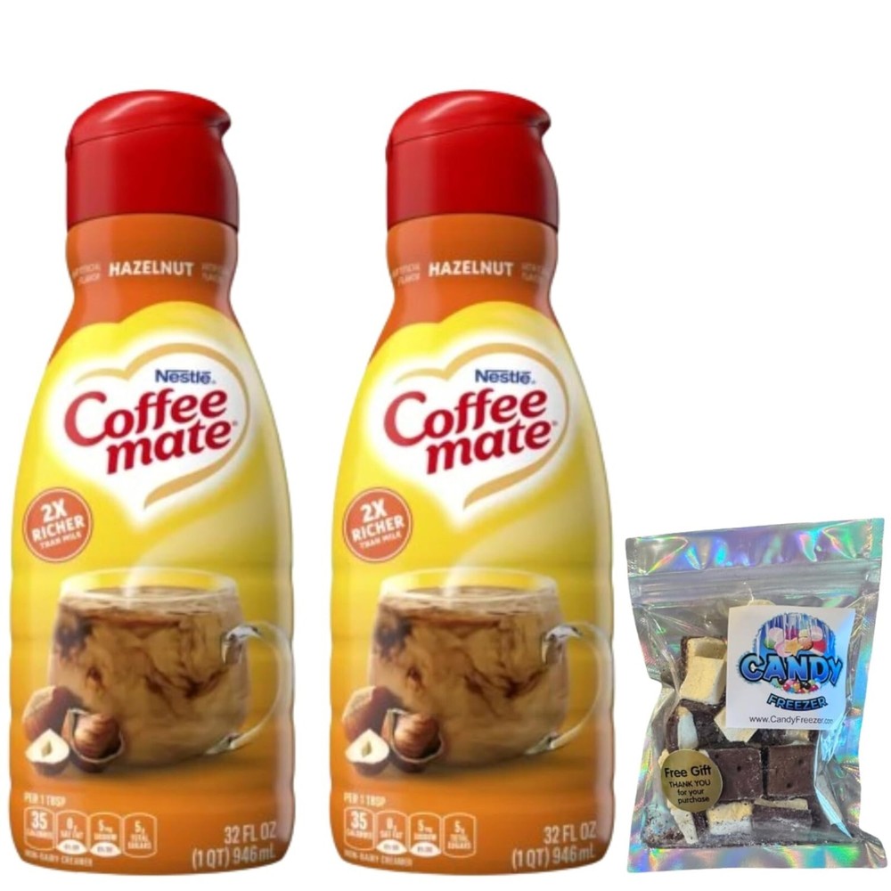CoffeeMate Hazelnut Liquid Coffee Creamer 32 oz 2 pack