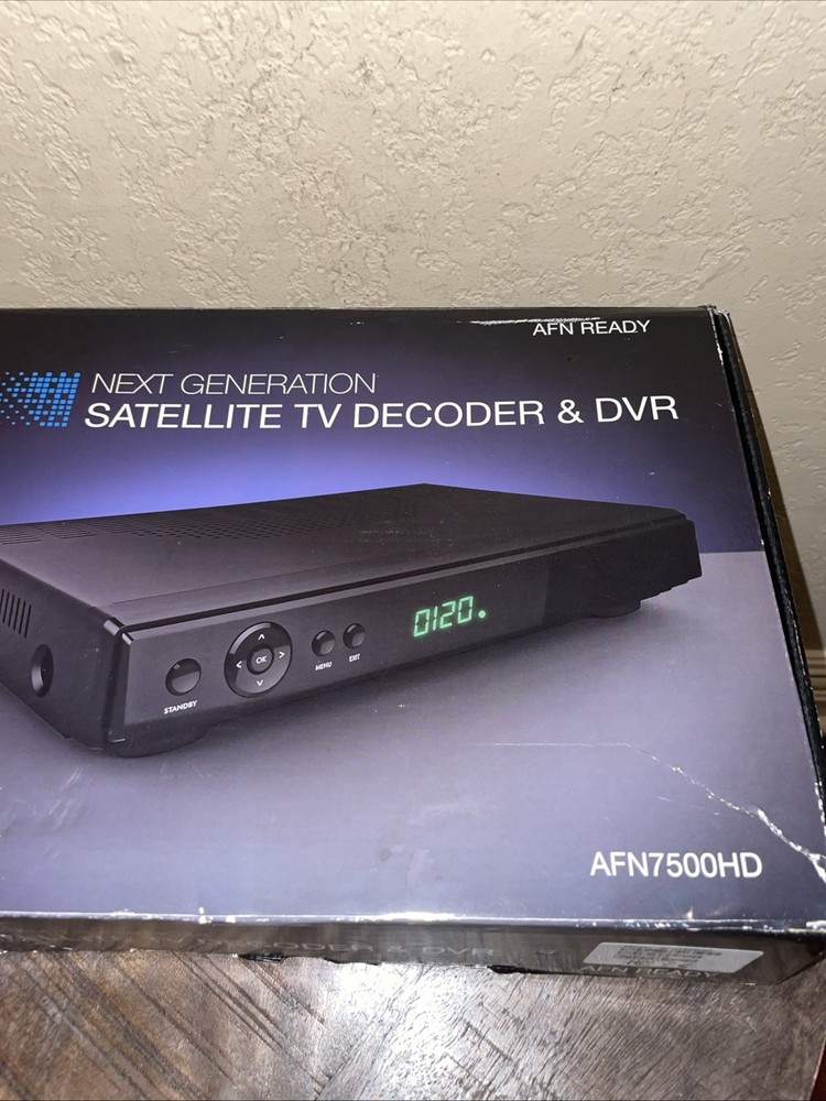 Next Generation AFN DVR Satellite TV Decoder & DVR AFN7500HD