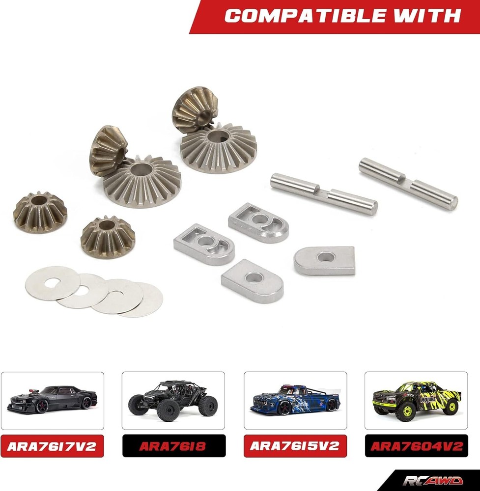 Differential Gear Set Arrma 6s model AR310436