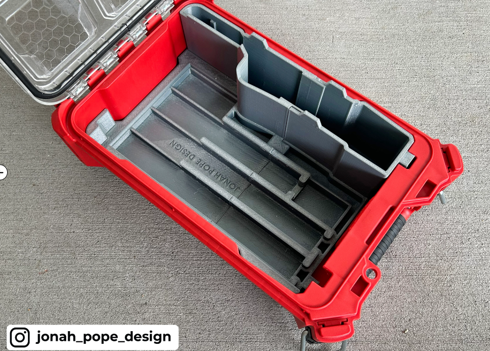 Milwaukee Packout Insert for M12 Cable Stapler (Insert Only)