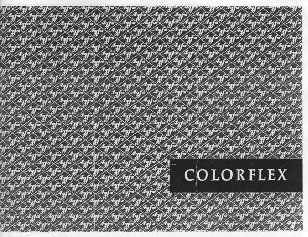 Agfa Colorflex Instruction Manual Reprint