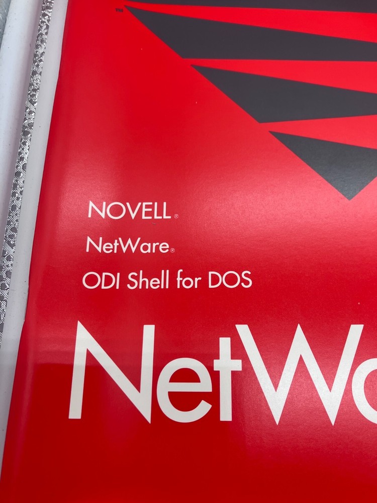 Rare Vintage Novell Netware Lot