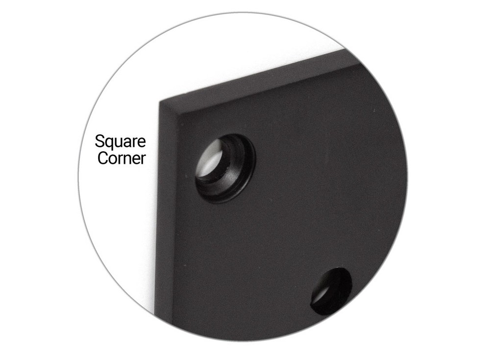 FHC GLF1MB Glendale Replacement Full Back Plate - Matte Black