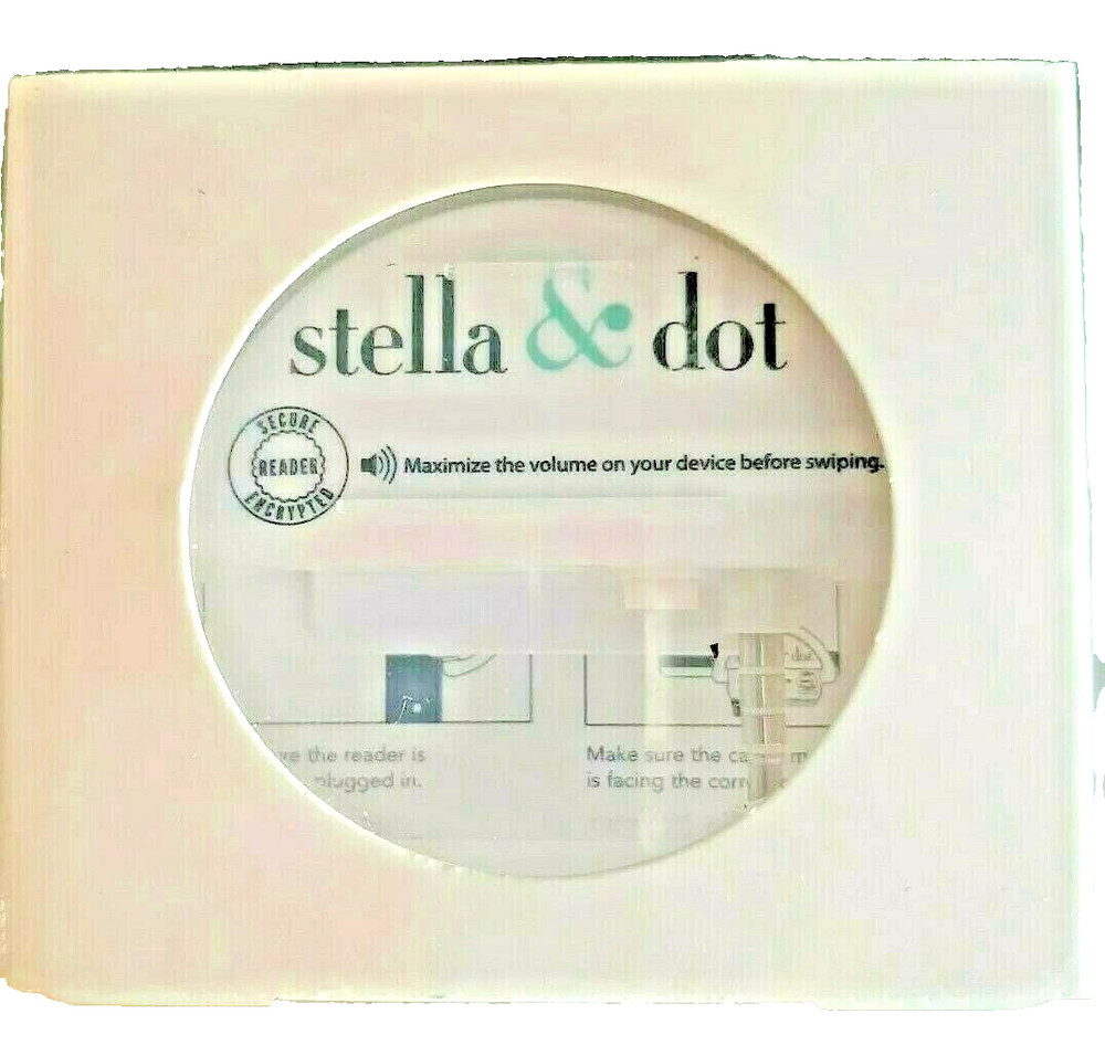 Stella & Dot Card Reader G4X Secure Encrypted Mobile for Tablet NEW CLEARANCE