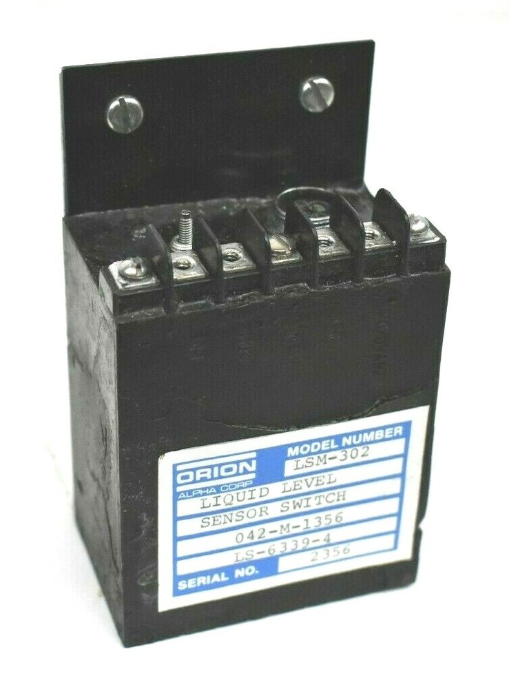 Orion Alpha Corp. LSM302 Liquid Level Sensor Switch Module, Mounted