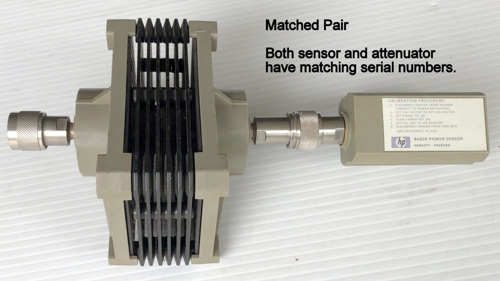 HP 438A Power Meter/ HP 8482B Sensor/ Refurbished/ Calibrated